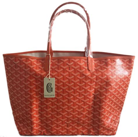 goyard orange backpack|goyard st louis tote pm.